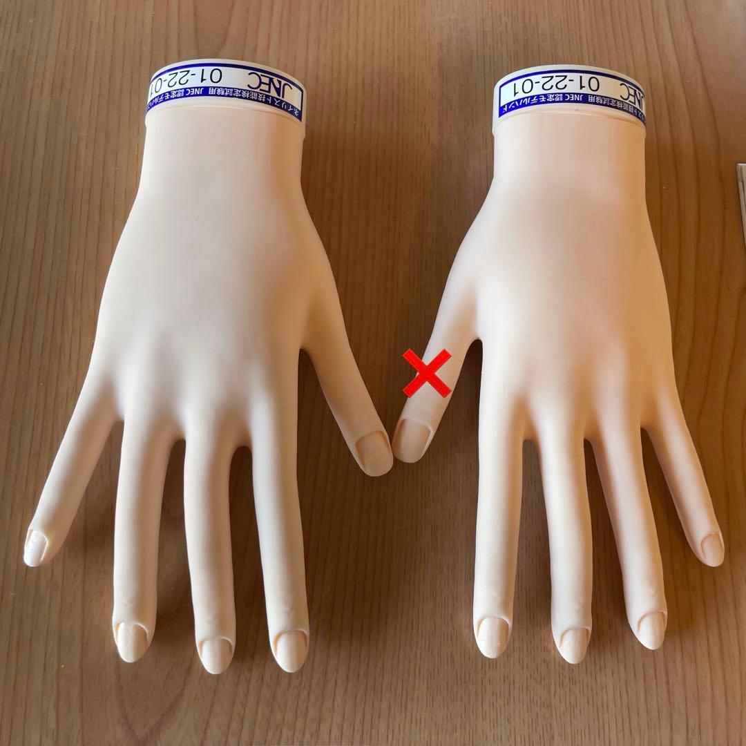 JNEC認定モデルハンド ネイリスト技能検定試験