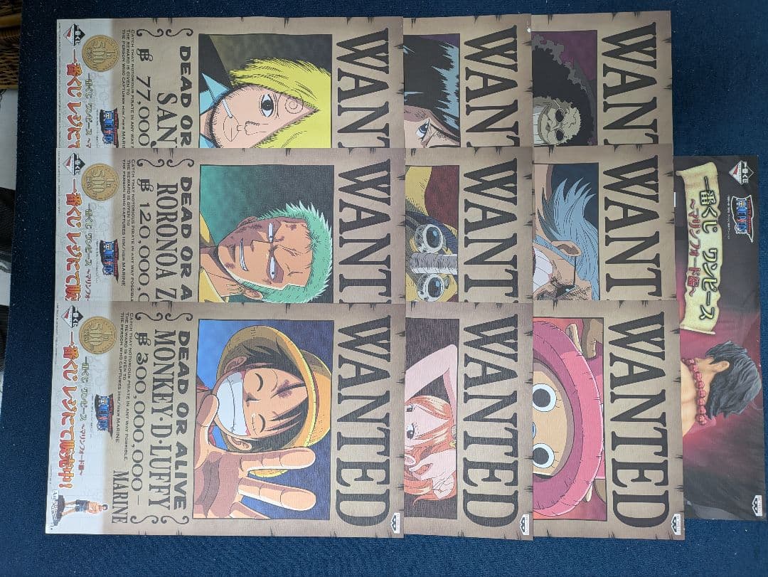 一番くじワンピースポスターと店頭用ポスターセット