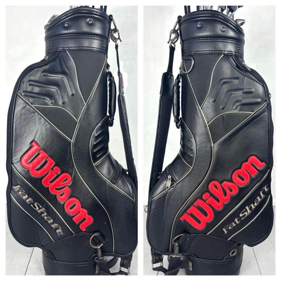 本格派 メンズゴルフクラブ 13本 フルセット ゴルフセット お試し ウィルソン