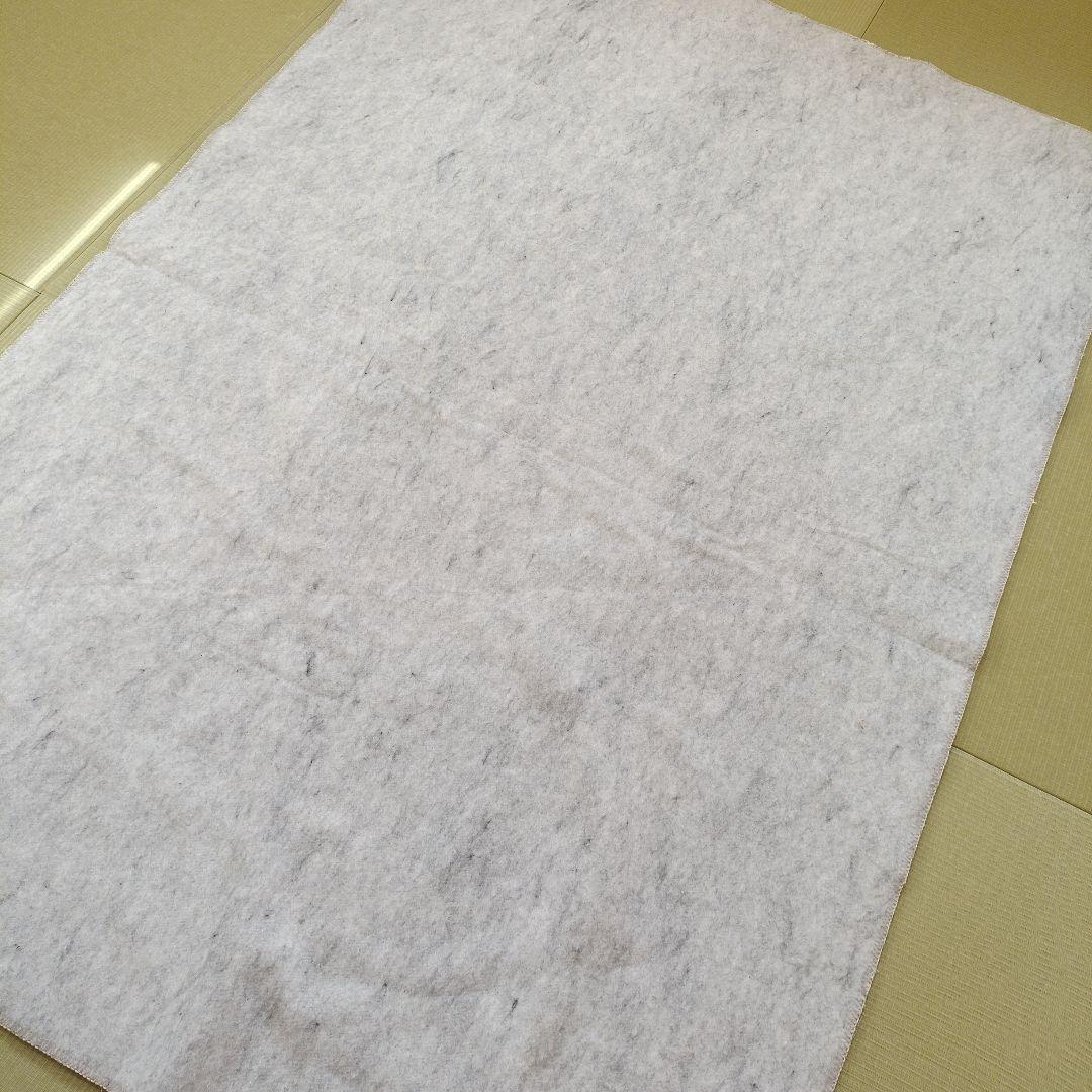 unico ラグ　アランニット 140×200　グレー