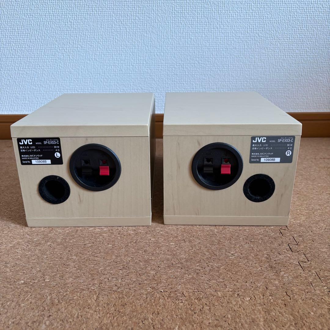 【美品】JVC コンポ CA-EXS3-C ベージュ 2014年製