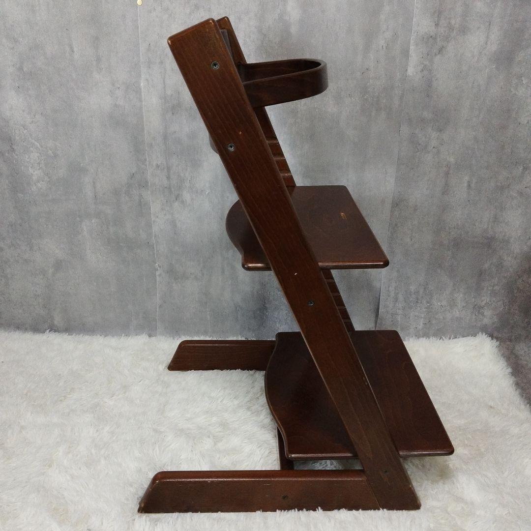 【極美品】ストッケ　トリップトラップ シリアル3 ブラウン ベビーガード付