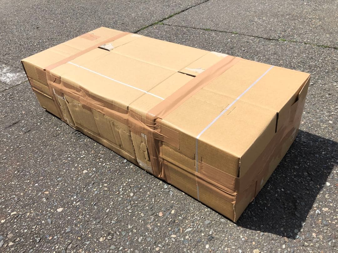 スケボーセクション　カーブボックス　スケートボードパークマニュアル台