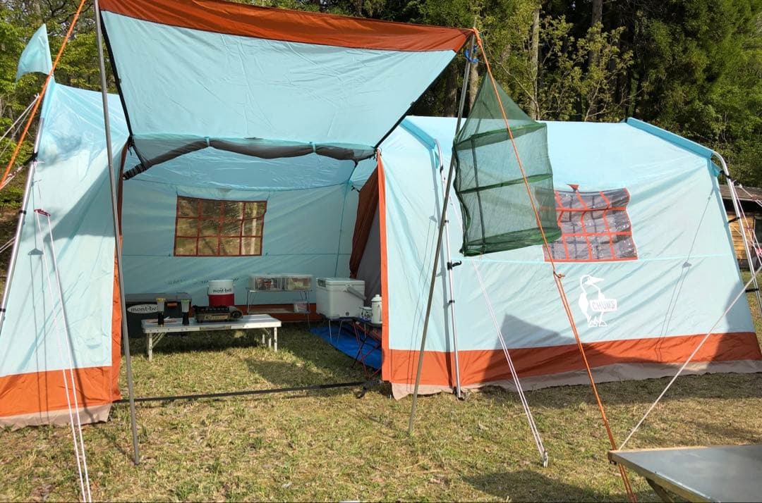 チャムス　ブービーツールームコヤテント　ミントブルー