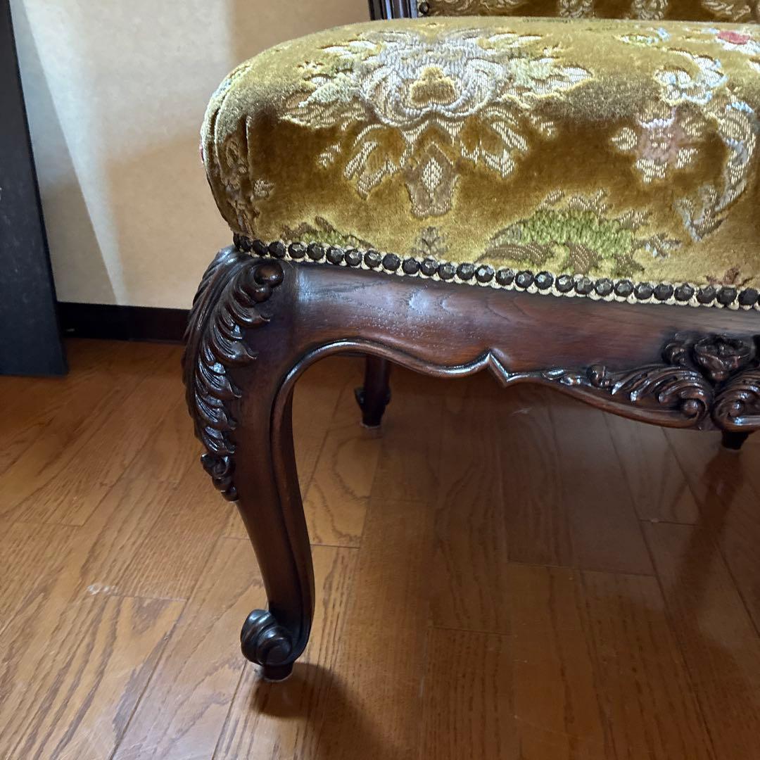 カリモクドマーニ椅子 オリーブグリーン