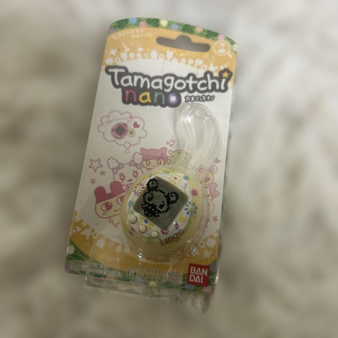 たまごっち ナノ イエロー ブラック　セットバンダイ　動作OK