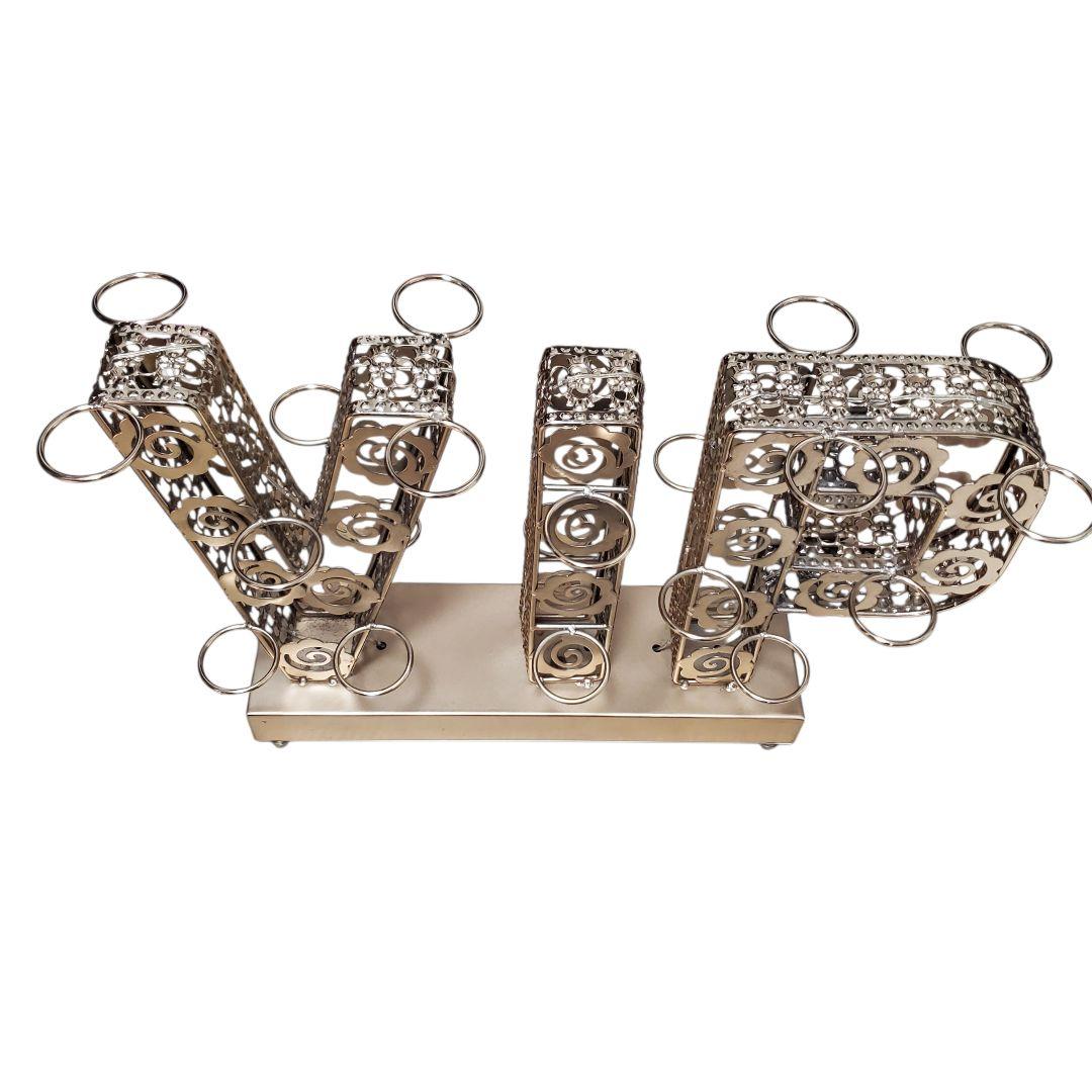 テキーラ観覧車 LEDワインラック VIP電飾スタンド カクテルホルダー 照明