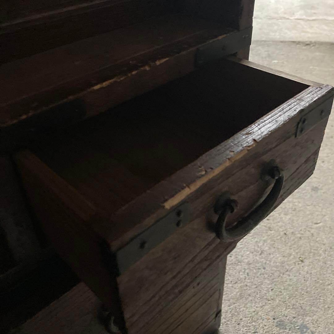 古道具　舟屋箪笥　骨董家具