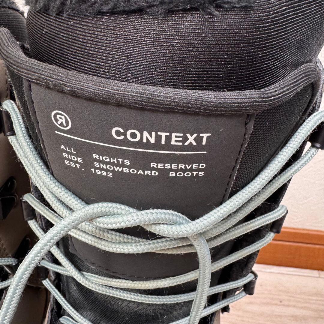 RIDE CONTEXT スノーボードブーツ 25.5cm