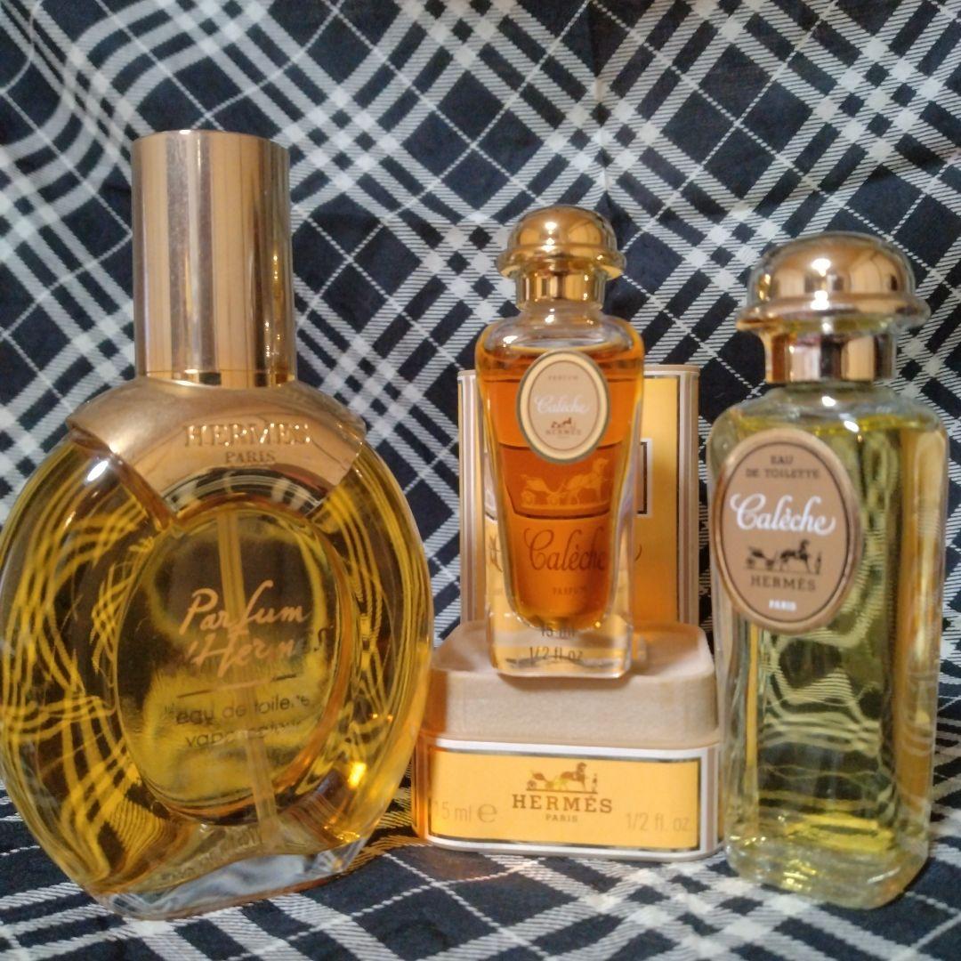 HERMES Calèche パルファム 15ml &トワレ50 & 30ml