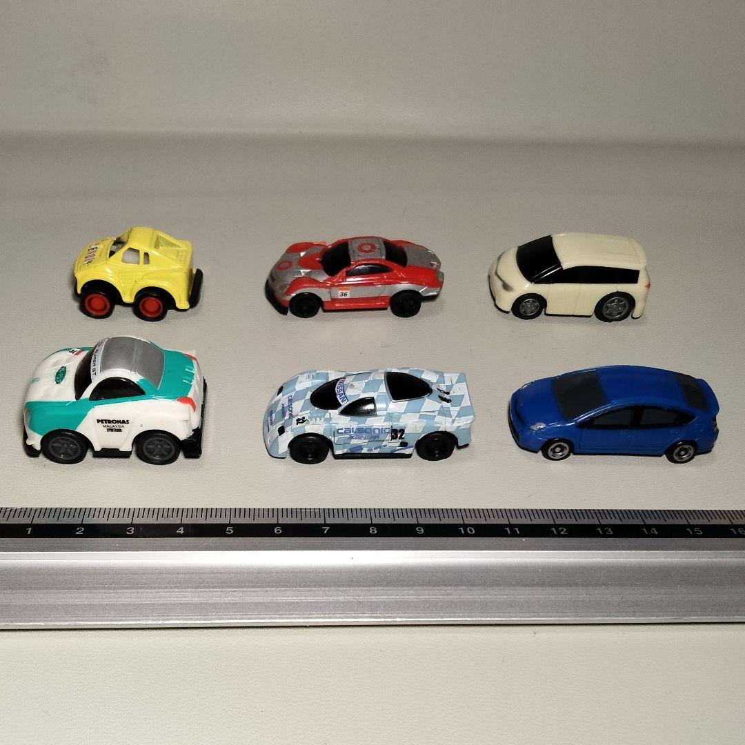 ★商談中★　4702 プラスチック製ミニカー６台セット