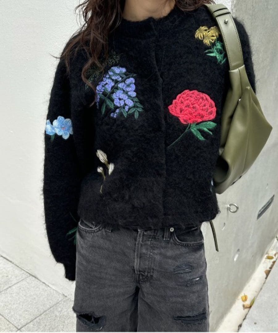 トップス Ameri AMANDA MOHAIR KNIT TOP