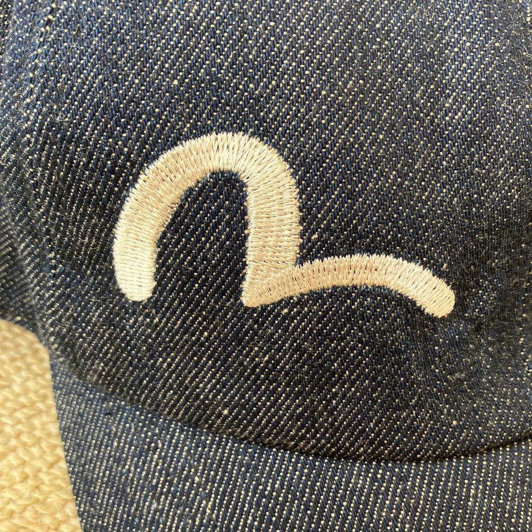 EVISU 阪神タイガース　デニムキャップ