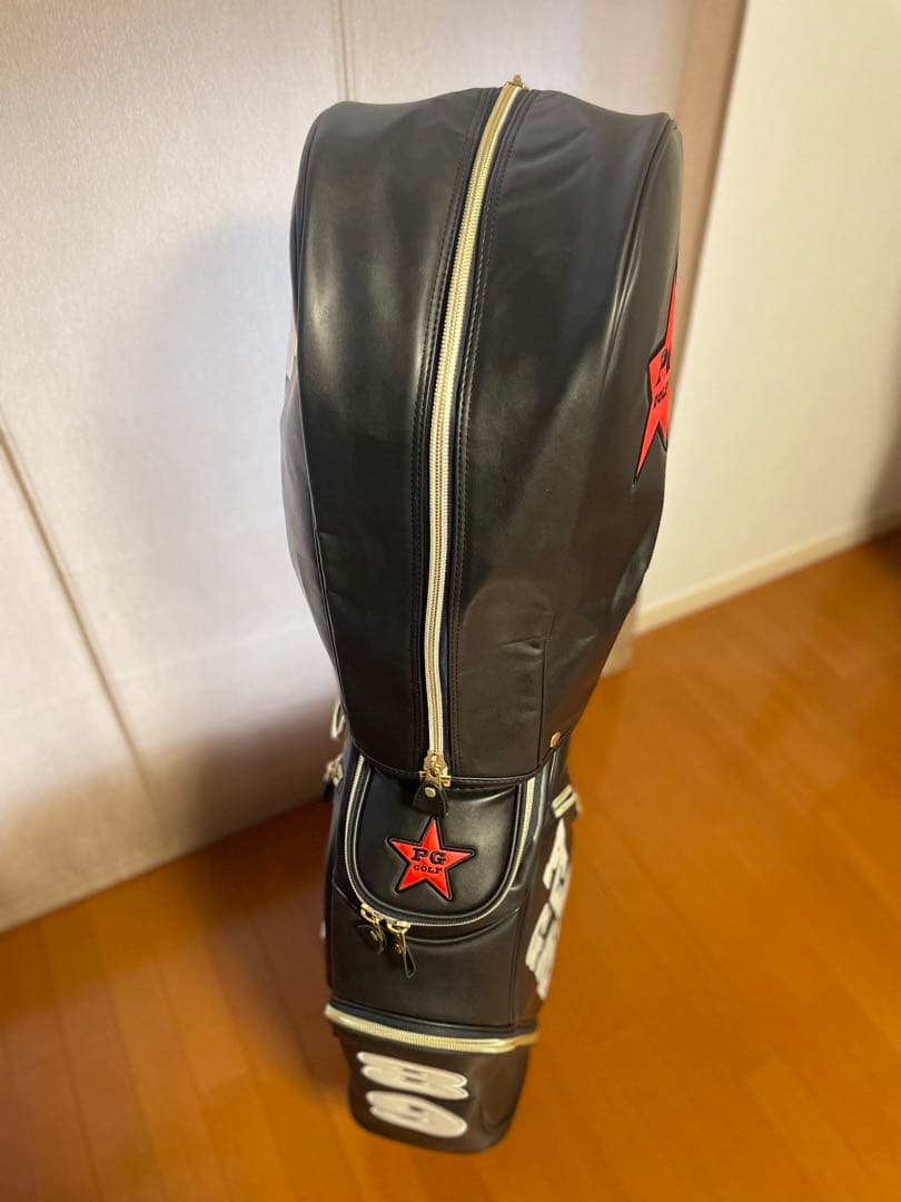 PEARLY GATES ブラックキャディバッグ