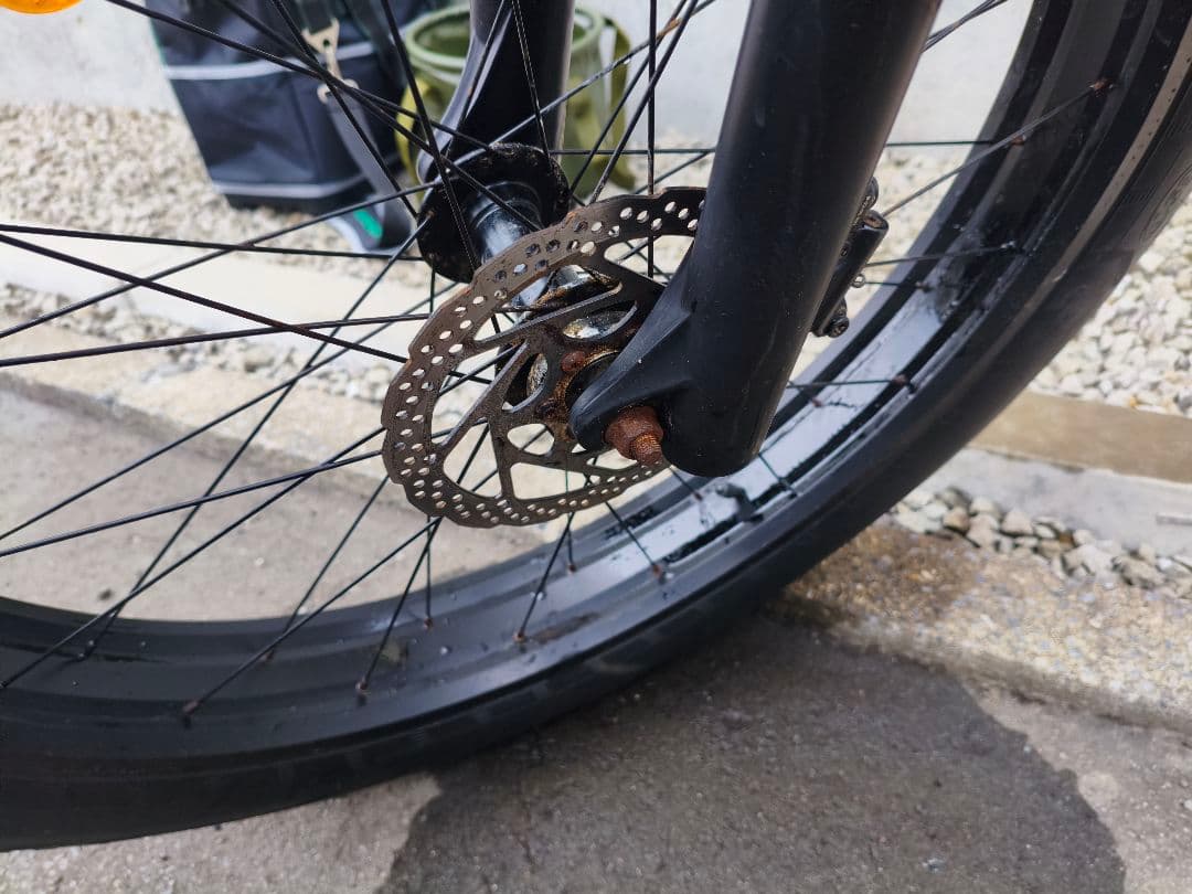 MOVE X 電動アシスト自転車 26インチファットタイヤ 折りたたみ