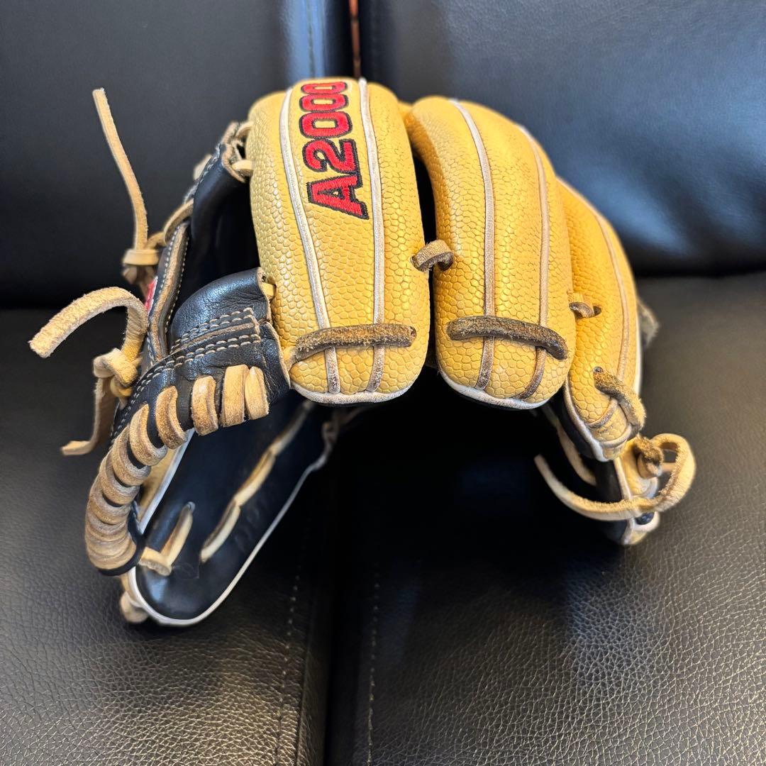 柴田竜拓に憧れる　Wilson 硬式グローブ A2000 DP15 ペドロイア