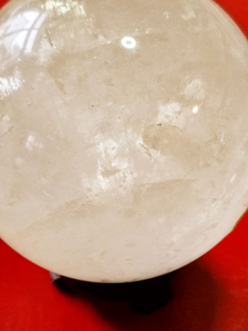 天然石 水晶です。大玉 8cm 重さ 787ｇです。すべてを清める万能ヒーリング