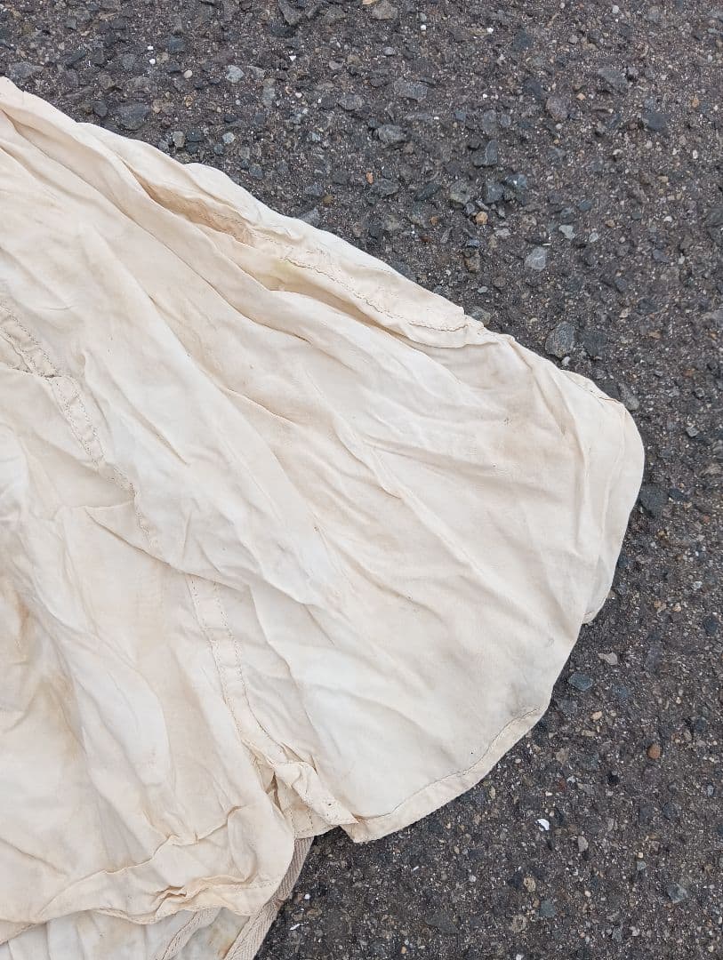 落下傘　　戦前　戦時中　　パラシュート　絹　　戦時資料　戦争　落下傘部隊　布