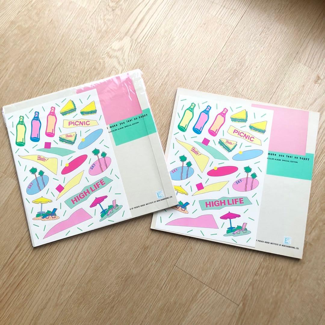 アルバム　フォト　フジカラー　2冊　未使用品