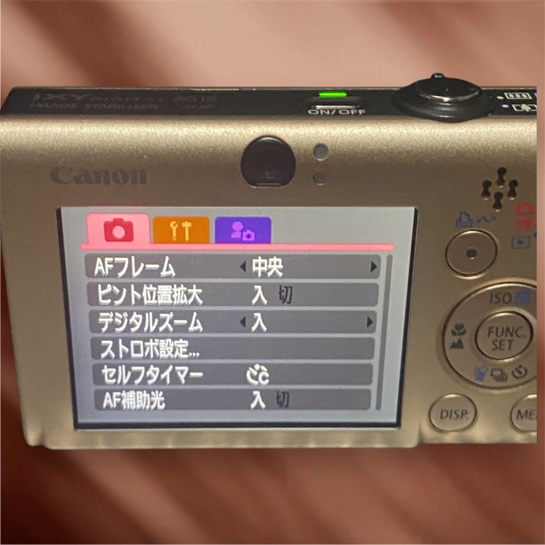 良品♪【Canon】キャノン IXY DIGITAL 20 IS/キャメル