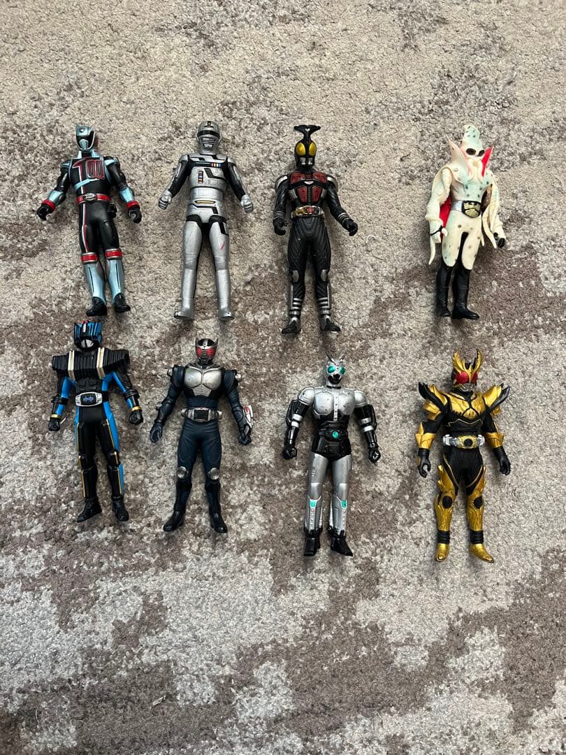 特撮ヒーローフィギュア 8体セット