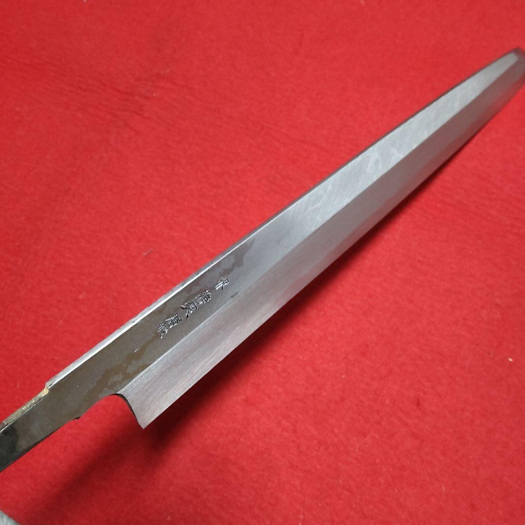 墨流し 尺一 切付け柳刃