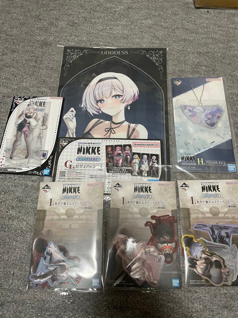 一番くじ 勝利の女神：NIKKE フィギュア 3体セット おまけ付き