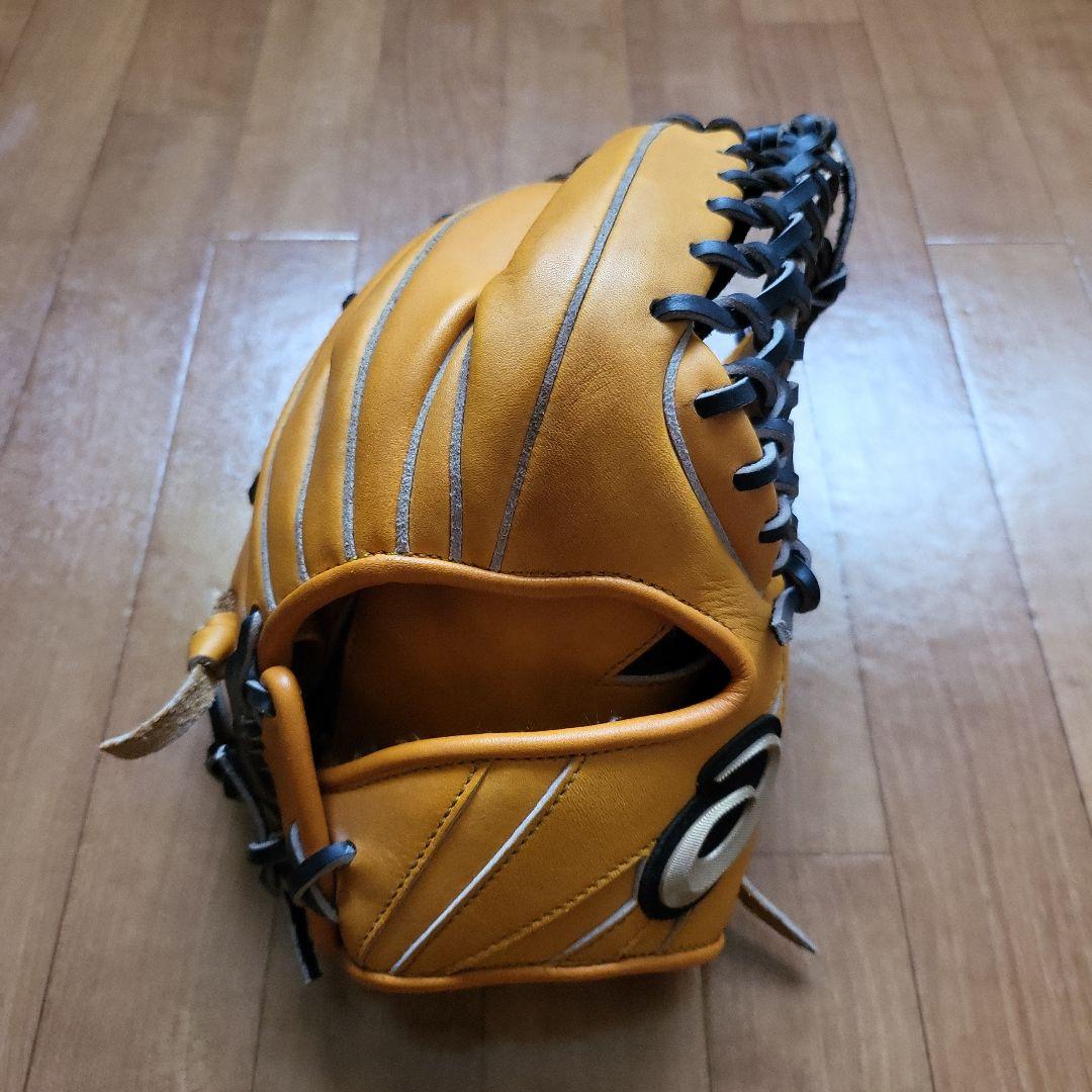 ASICS 軟式グラブ GOLD STAGE 内野手用 右投げ 型崩れなし