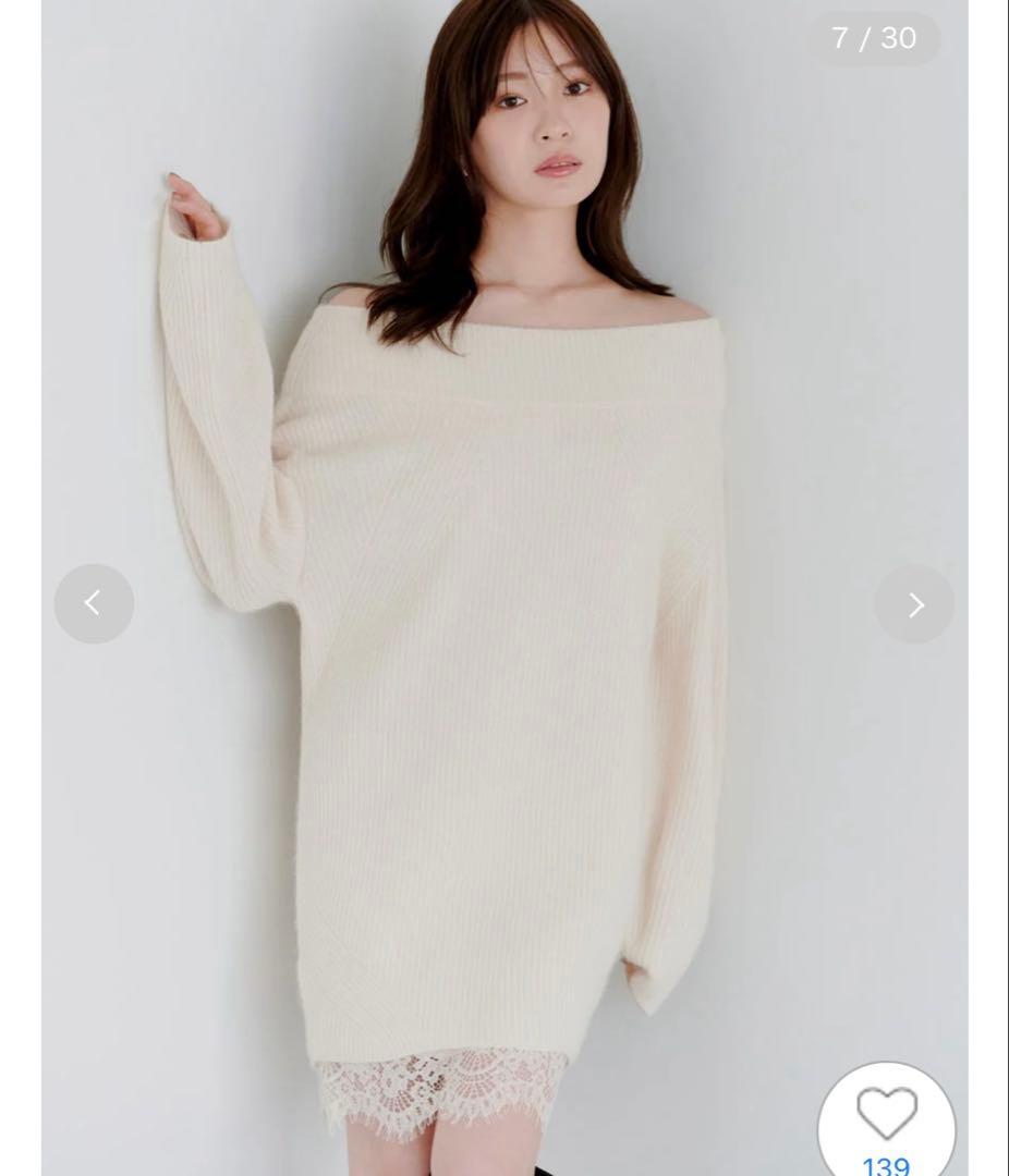 今期♡snidel♡ ニットセットキャミミニワンピース