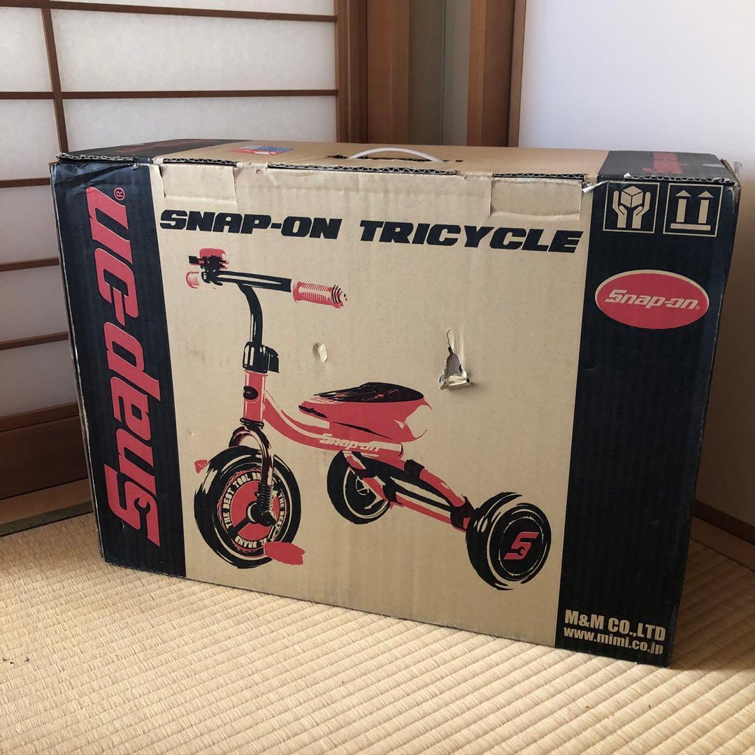 レア　スナップオン　三輪車　トライシクル　レッド　新品未使用品