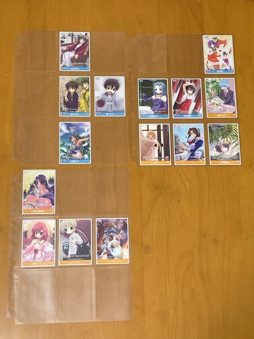 ハヤテのごとく！　TCG　トレカ　バインダー２個　バラカード　まとめ売り