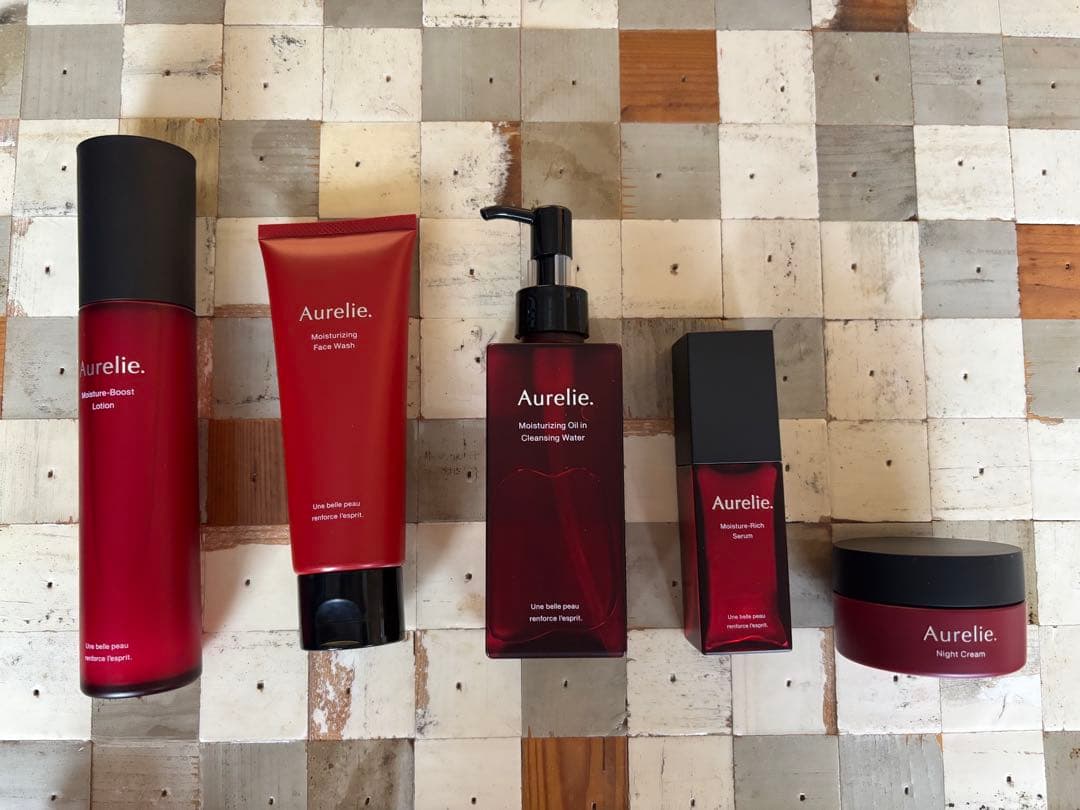 オレリー　5点セット　＋クレンジング＋フェイスウォッシュ