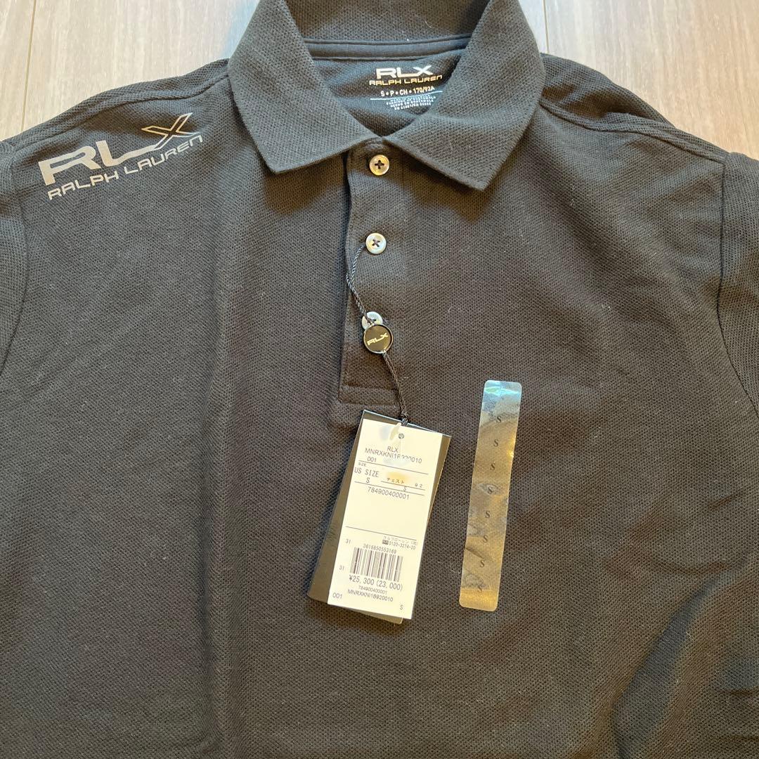 RLX Ralph Lauren ブラックポロシャツ