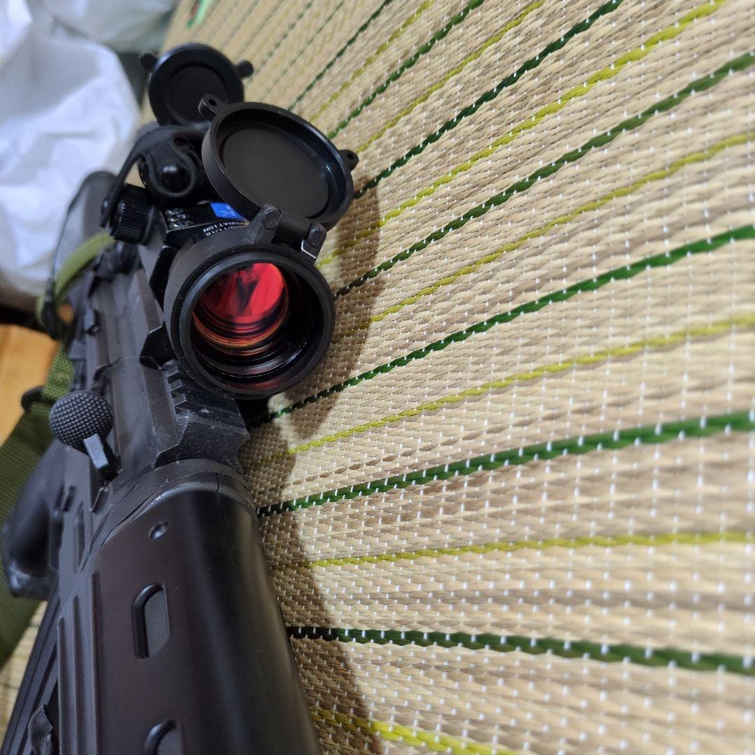 ９９式エアガン ブラック 光学サイト付き