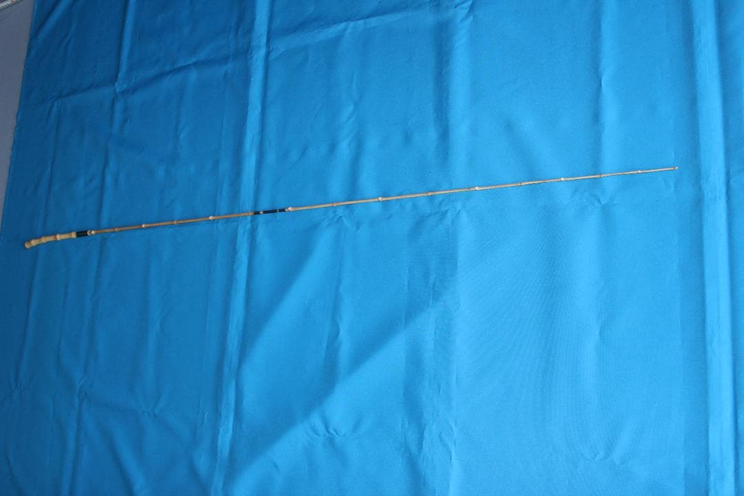 ＲNO18和竿　布袋竹タナゴ竿 半製品　後は色塗りだけで完成