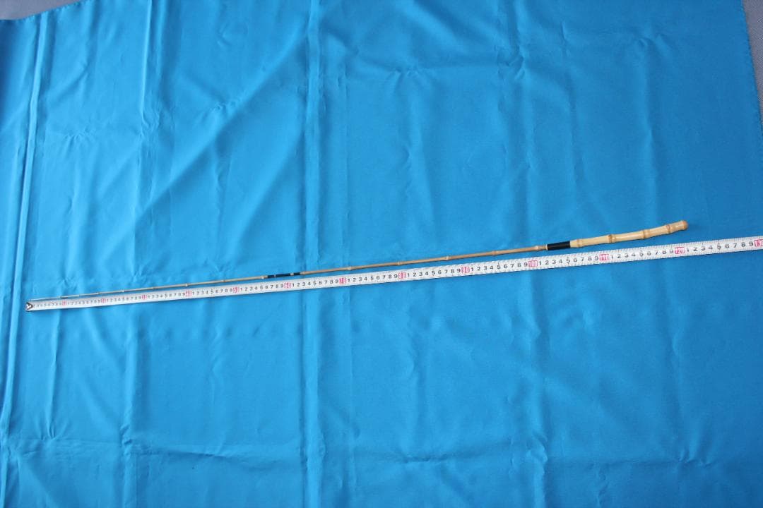 ＲNO18和竿　布袋竹タナゴ竿 半製品　後は色塗りだけで完成