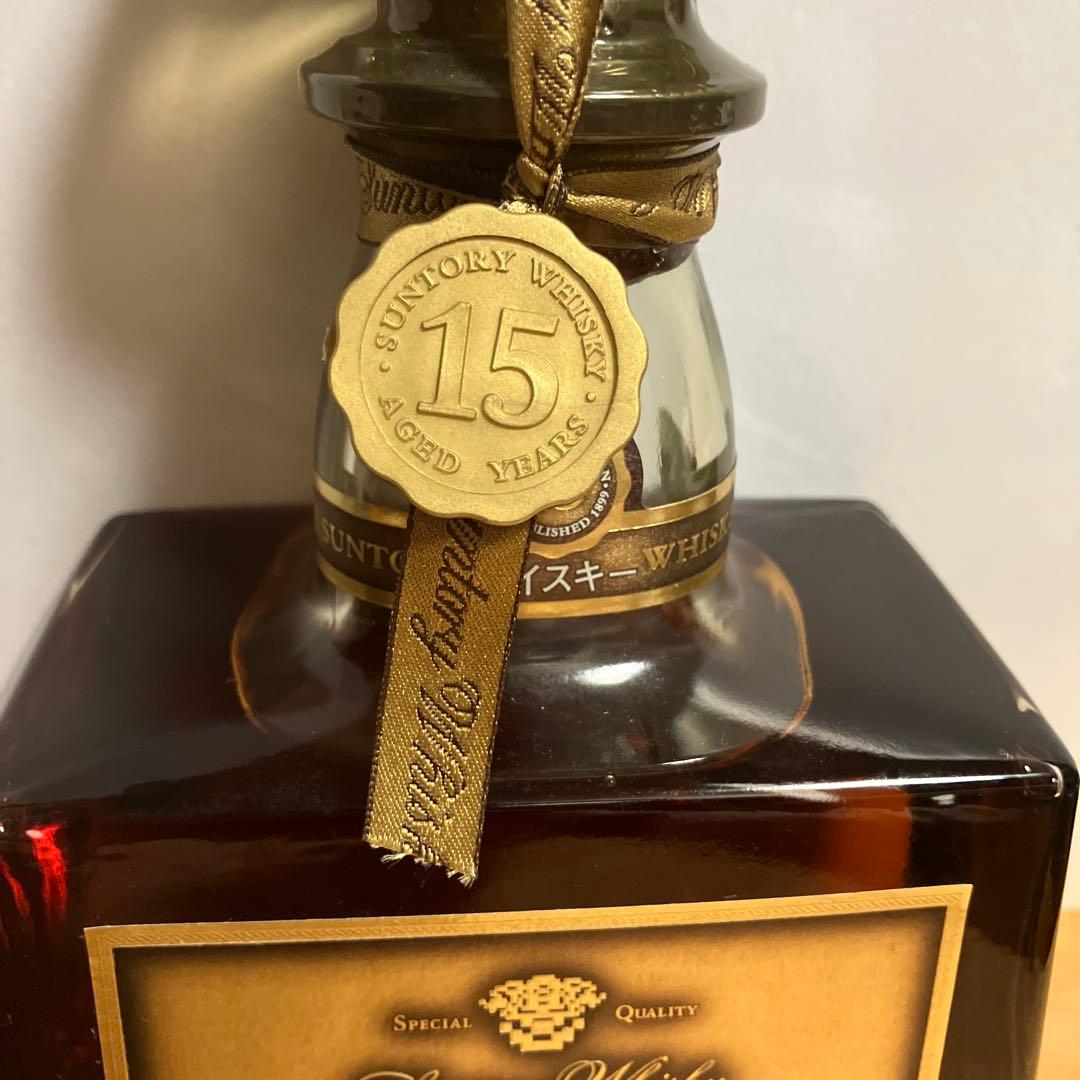 【新品未開封】サントリーウイスキーローヤル15年ゴールドラベル 箱無し