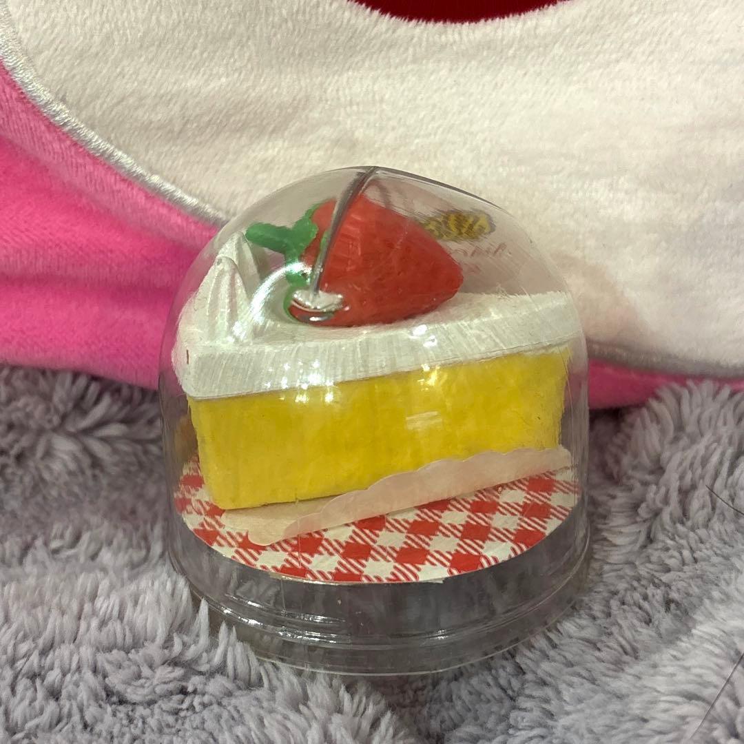 ショートケーキ　消しゴム　昭和レトロ