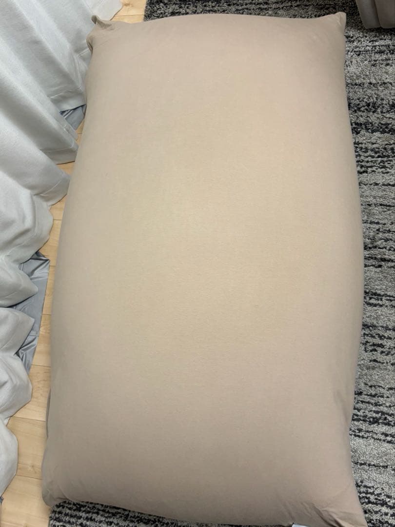 Yogibo midi ライトグレー　クッション　ソファ