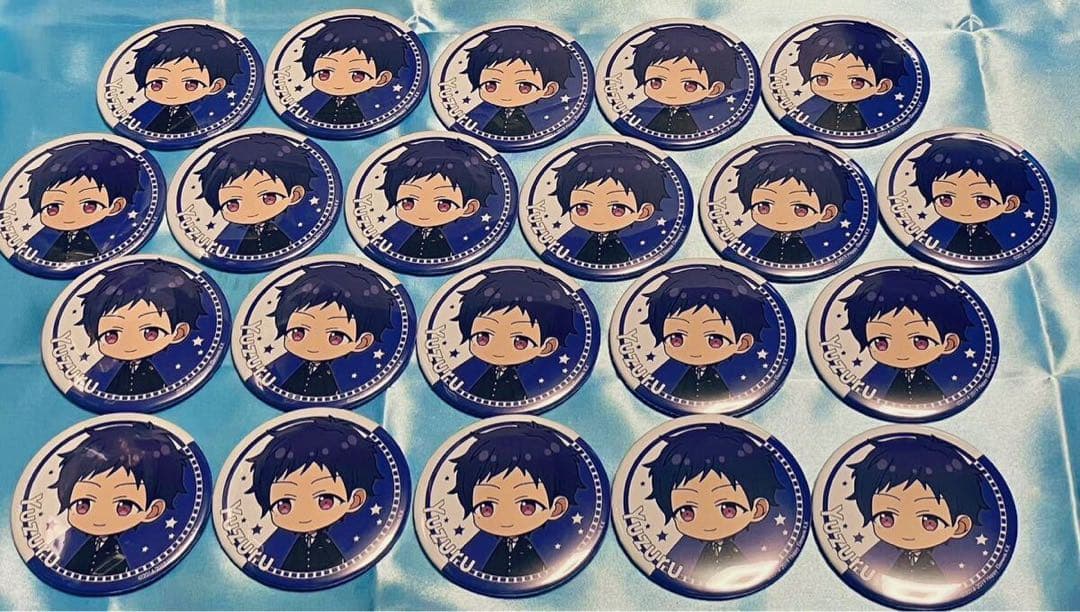 あんさんぶるスターズ　あんスタ　POP UP 東京駅 缶バッジ 伏見弓弦