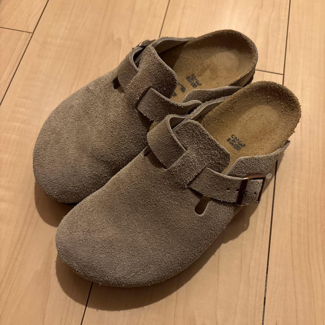 Birkenstock ボストン スエードサンダル 38
