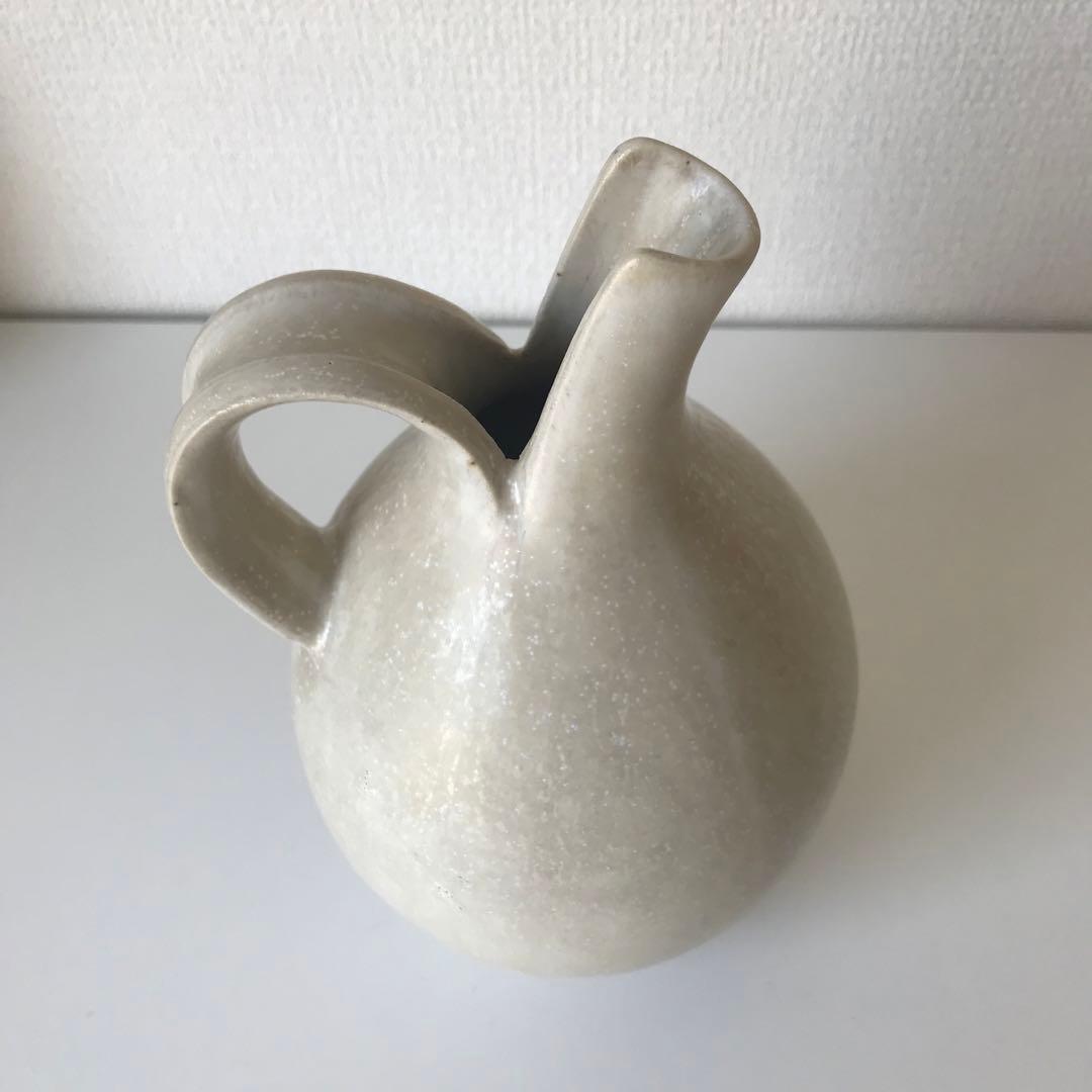 SAXBO 64 水差し 花器 アイボリー ニールセン デンマーク サックスボ