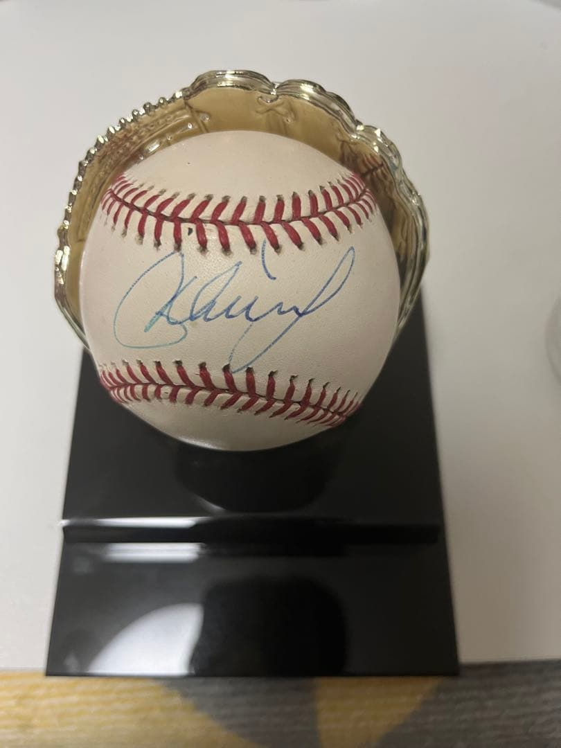 イチロー直筆サイン入り真贋証明書付き 2003年MLB公式硬式球 値下げ⭕️