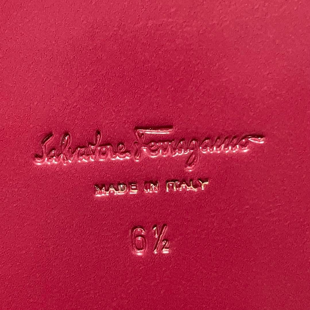 【サルバトーレフェラガモ】美品VIVA ヴァラリボン ローファー ワイン
