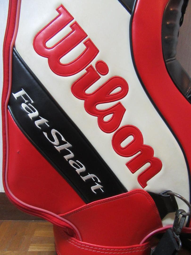 ★激レア コレクション★ウイルソン★FatShaft★3点式バック★レッド★