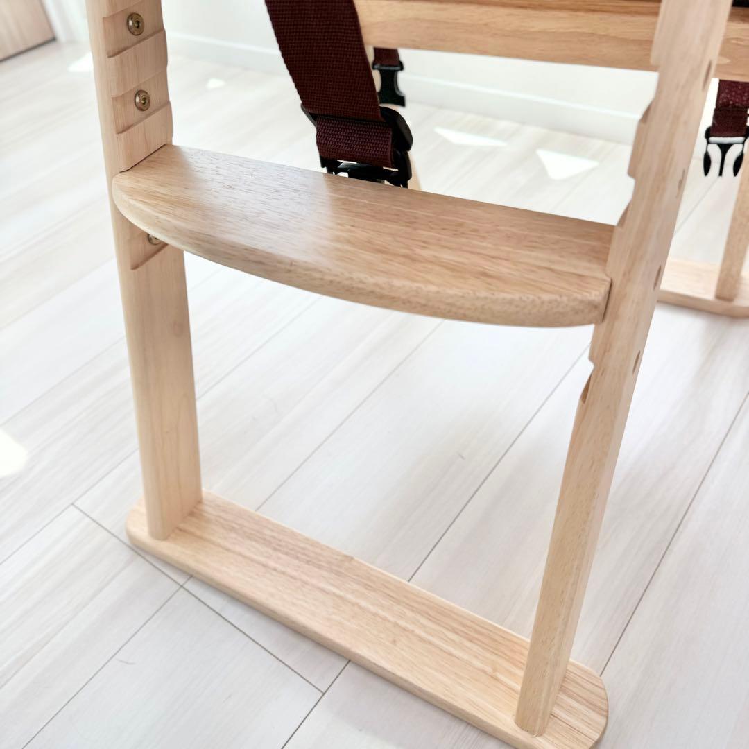 【直接引渡し限定】KATOJI カトージ ハイチェア ナチュラル ベビーチェア