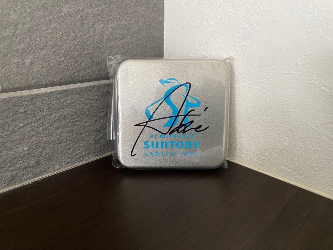 【祝 LPGA初優勝】岩井明愛 サイン入り ティー缶