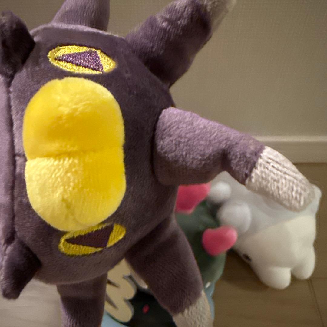 【美品】ポケモンセンター　もっちりマスコット　ナマコブシ&バチンウニ&ユキハミ