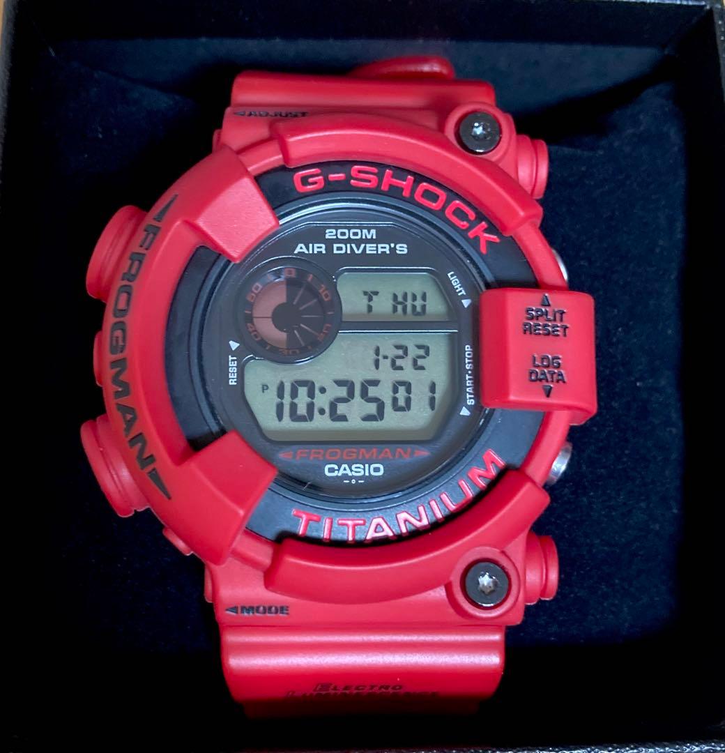 【ニャンハナ‼️】美品G-SHOCK フロッグマン DW-8200F-4JR