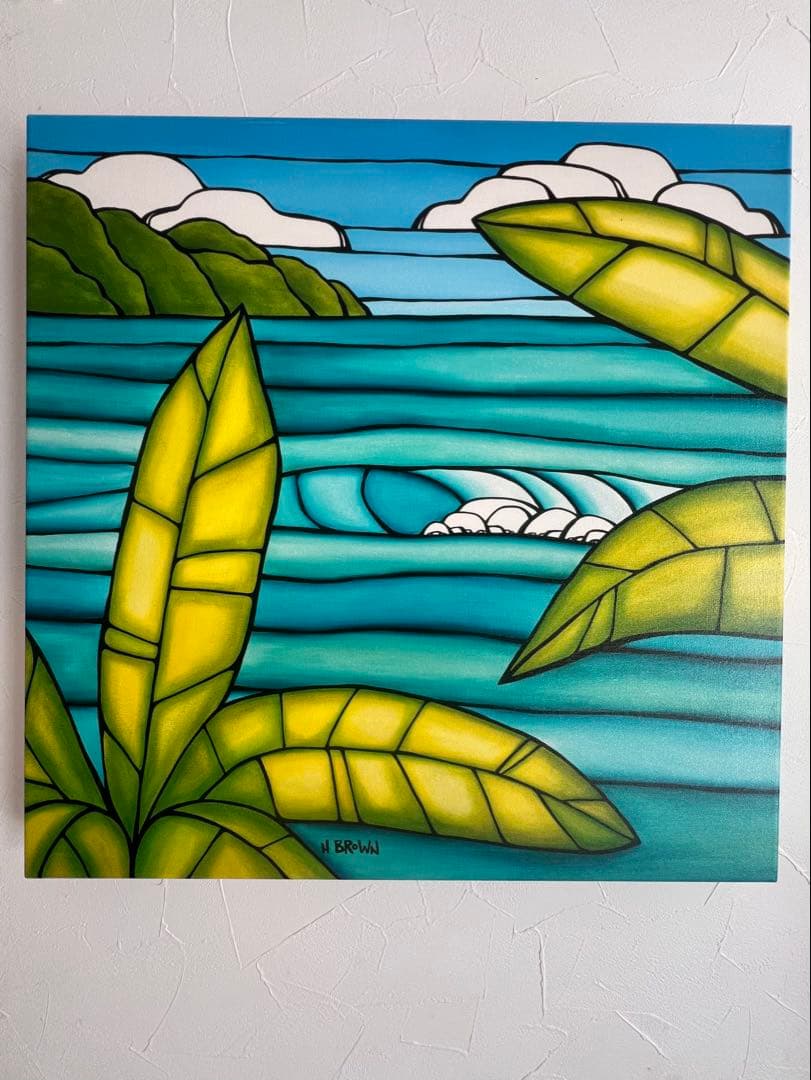 ヘザーブラウンTropical Daydream ジクレー キャンバスプリント